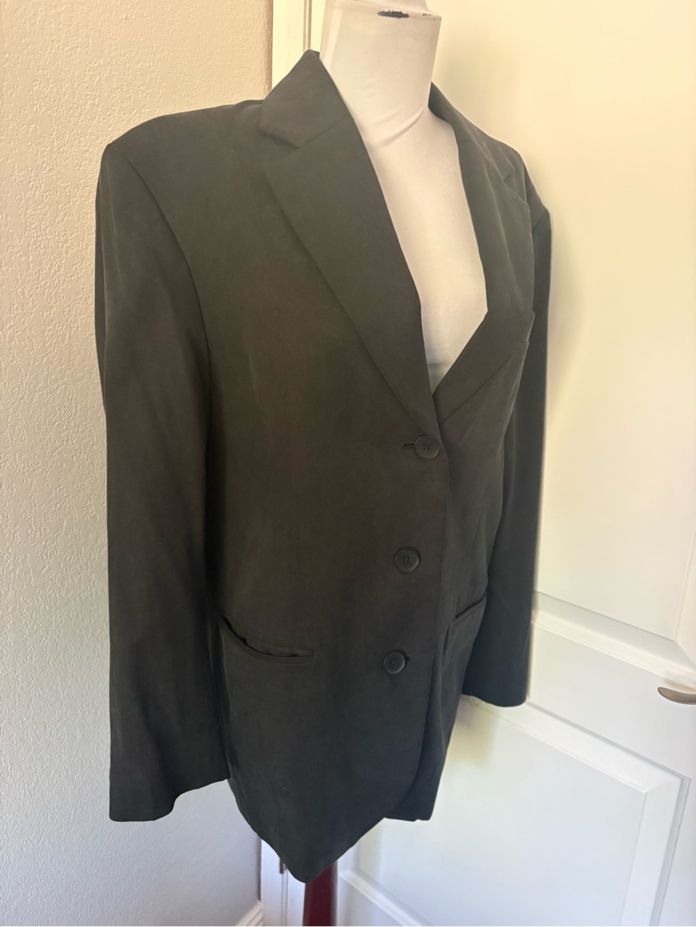 Everlane oversized boyfriend black blazer size 4
